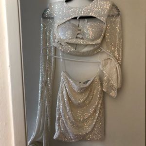 Set of top snd skirt